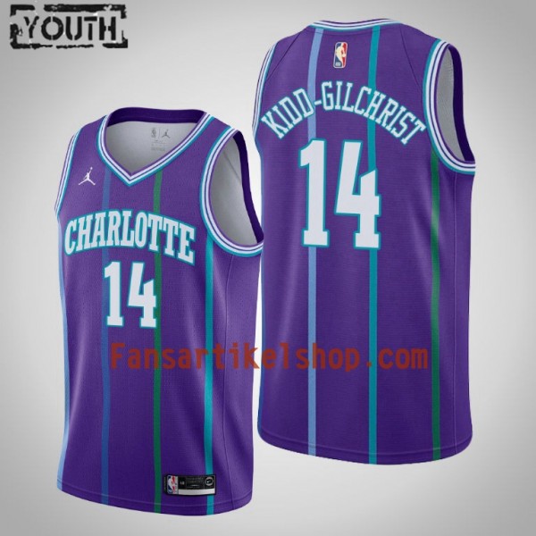 NBA Charlotte Hornets Trikot Michael Kidd-Gilchrist 14 Jordan Brand 2019-2020 Hardwood Classics Swingman - Kinder